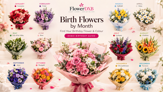 Birthday Flowers by Month: Every Birth Flower, Its Colour and What to Send in Dubai