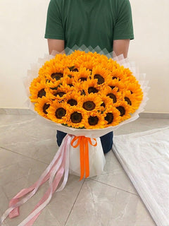 20 Sunflowers – Fresh Luxury Bouquet | 5-Hour Delivery Dubai