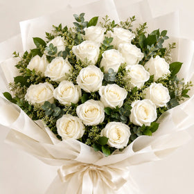 White flowers